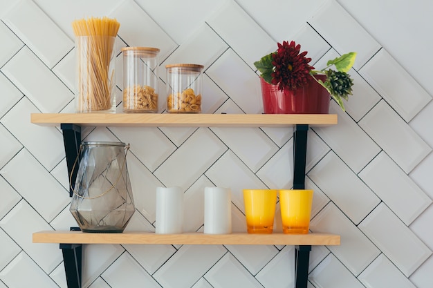 Foto parte da decoração da cozinha