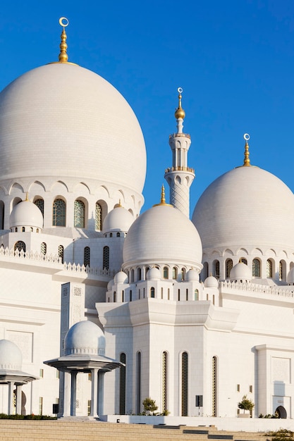 Parte da Grande Mesquita Sheikh Zayed, Emirados Árabes Unidos