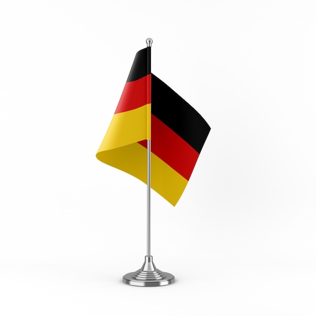 Parte delantera de la bandera de Alemania