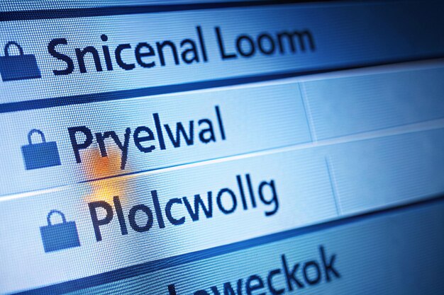 Parte del registro del sistema de un servidor web durante un ataque cibernético El cortafuegos está bloqueando la dirección IP