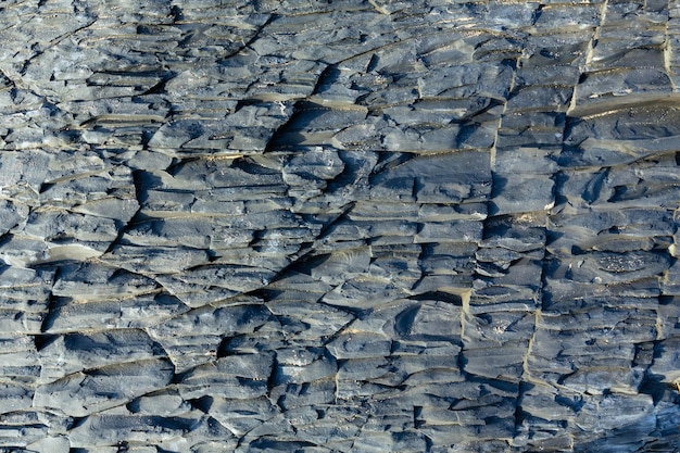 Parte de la roca de cerca como fondo abstracto.