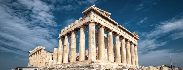 Foto partenon na acrópole atenas grécia