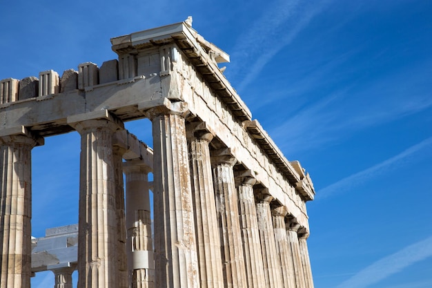 Parthenon auf der Akropolis in Athen, Griechenland