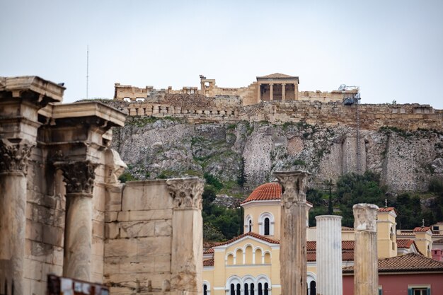 Parthenon Tempel in der Akropolis in Athen