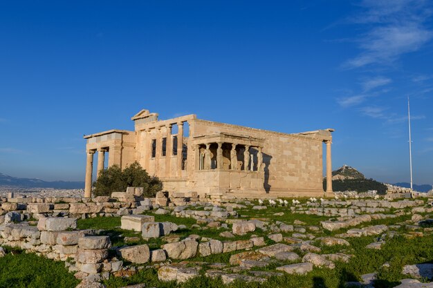 Parthenon-Tempel in der Akropolis von Athen, Griechenland.