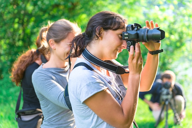 Participantes en curso de fotografía