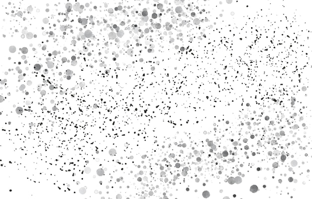 Partículas monocromáticas textura abstracta Ilustración superpuesta sobre cualquier diseño para crear un vintage grungy