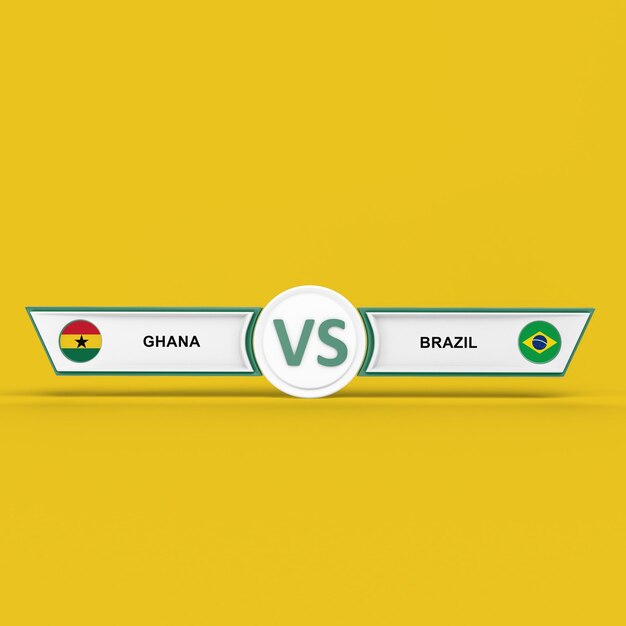 Foto partido ghana vs brasil