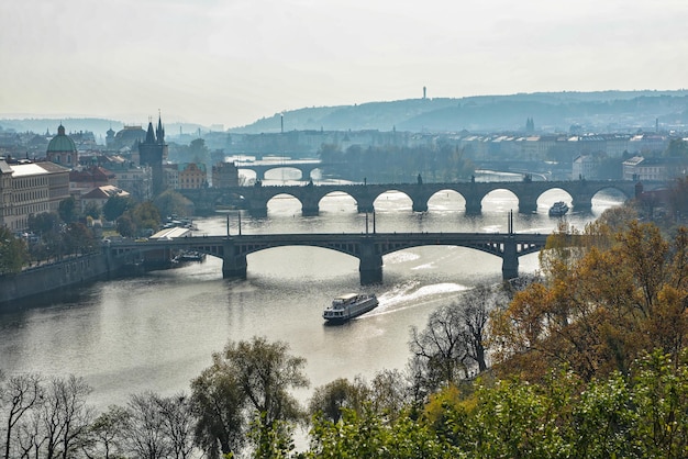 Paseando en otoño de Praga