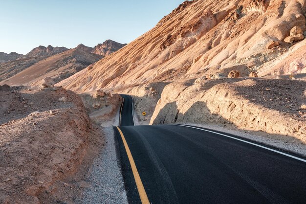 Paseo del artista en el Valle de la Muerte