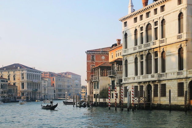 Paseo por el Gran Canal de Venecia