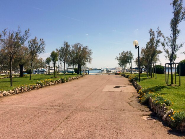 Foto el paseo marítimo de cannes riviera francesa el mar