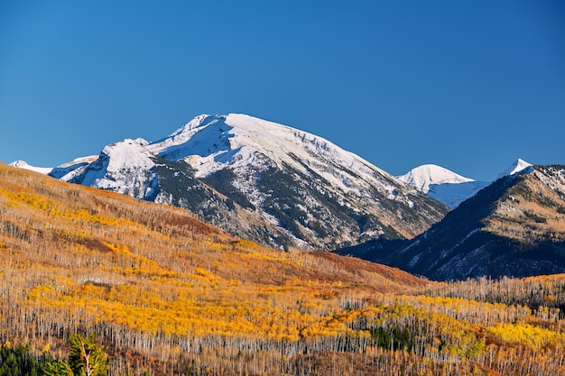 Paso Kebler en las Montañas Rocosas de Colorado