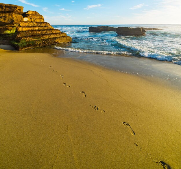 Foto pasos en la jolla