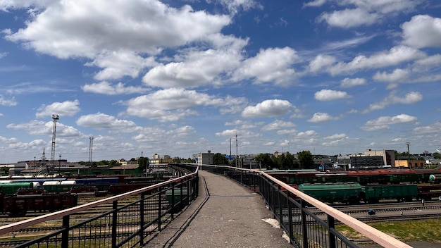 passagem da ponte ferroviária