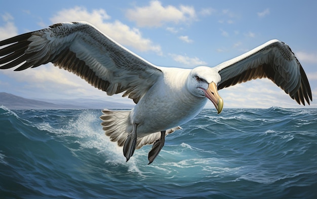 Foto pássaro albatroz