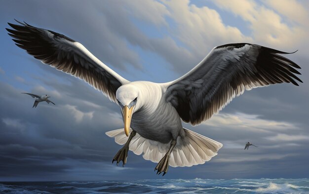 Pássaro albatroz