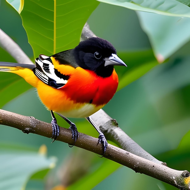 Pássaro Oriole de Baltimore