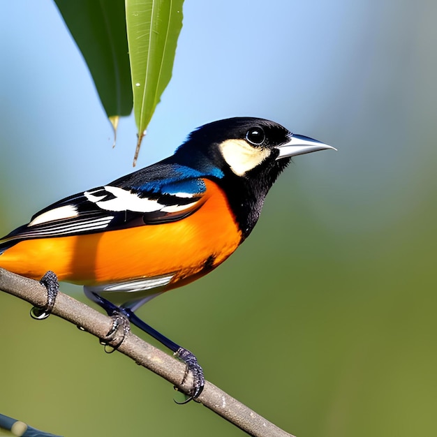 Pássaro Oriole de Baltimore