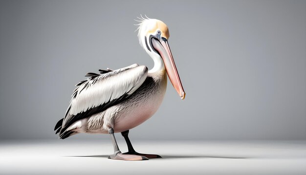 pássaro pelicano come peixe