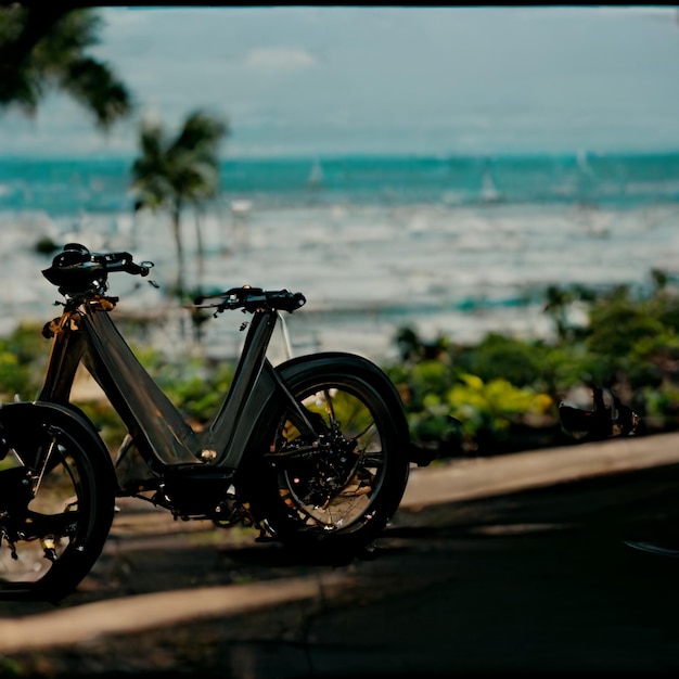 Passeio de bicicleta