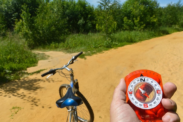 Passeio de bicicleta