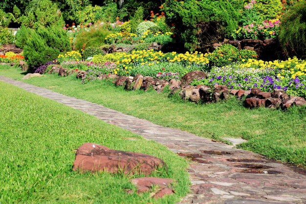 Passeio no jardim.