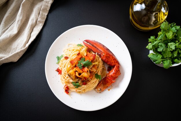 Pasta all&#39;astice oder Hummer-Spaghetti