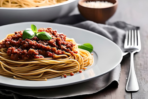 La pasta boloñesa es un plato clásico italiano