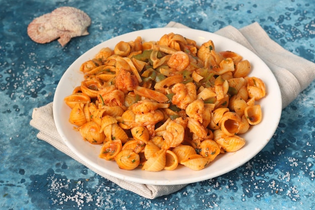 Pasta de camarones