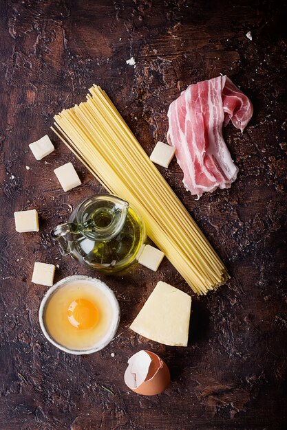 Pasta Carbonara Ingredientes