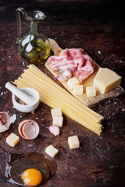 Pasta Carbonara Ingredientes