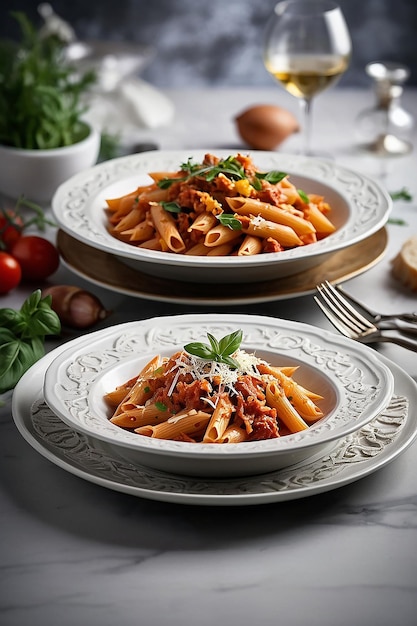 Foto pasta de chickpeas