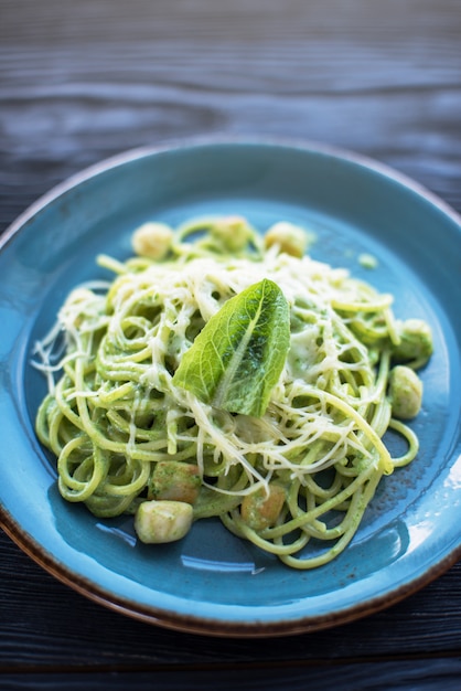 Pasta de crema de vieira