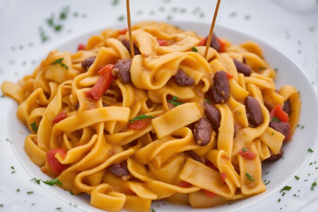 Pasta deliciosa.