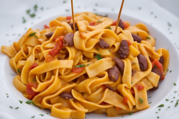 Pasta deliciosa.