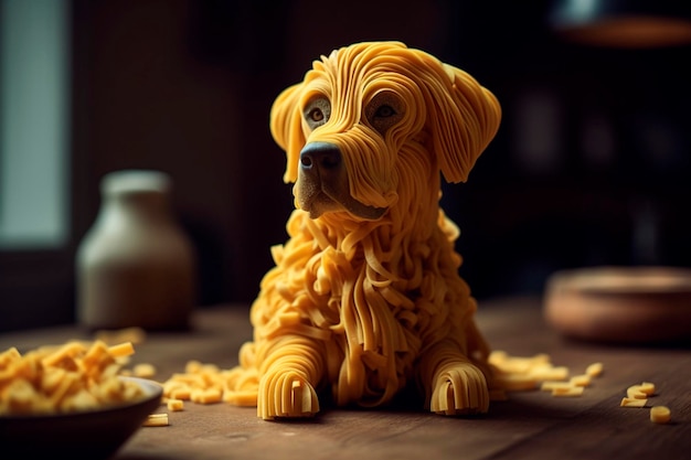 Pasta Dog Generative KI