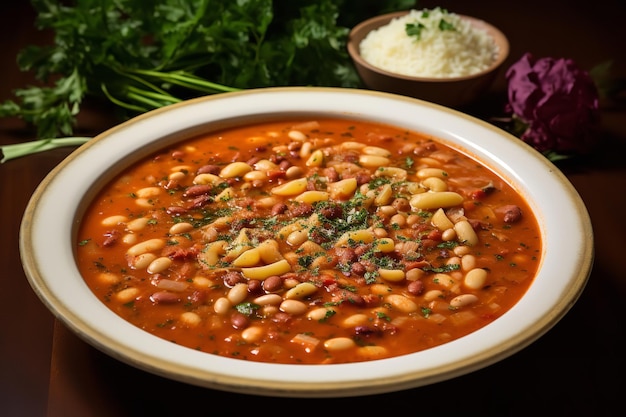 Pasta e Fagioli a la Chez Ivano Receta italiana