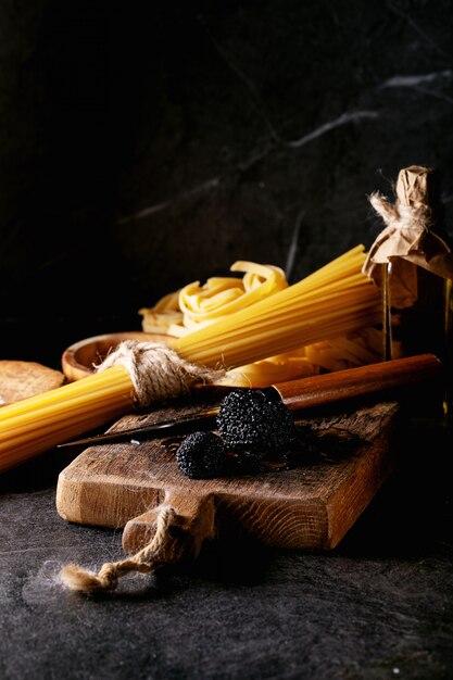 Pasta de huevo hecha en casa