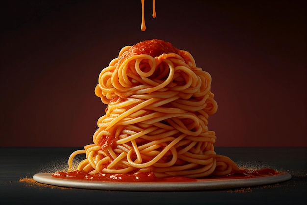 Pasta ist ein italienisches Gericht, das von der KI generiert wurde