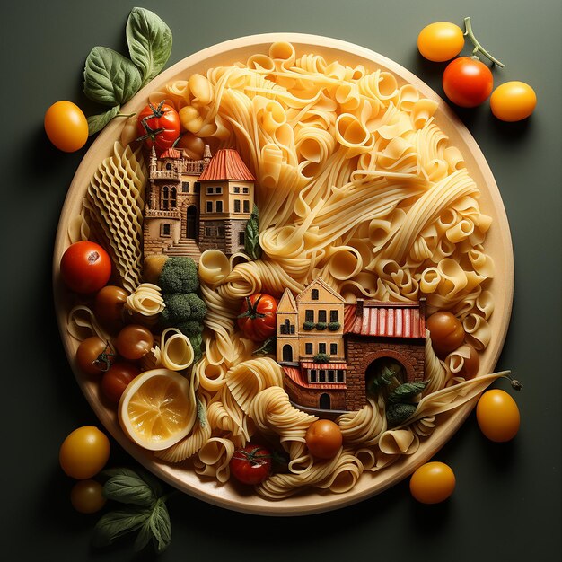 Foto pasta italiana