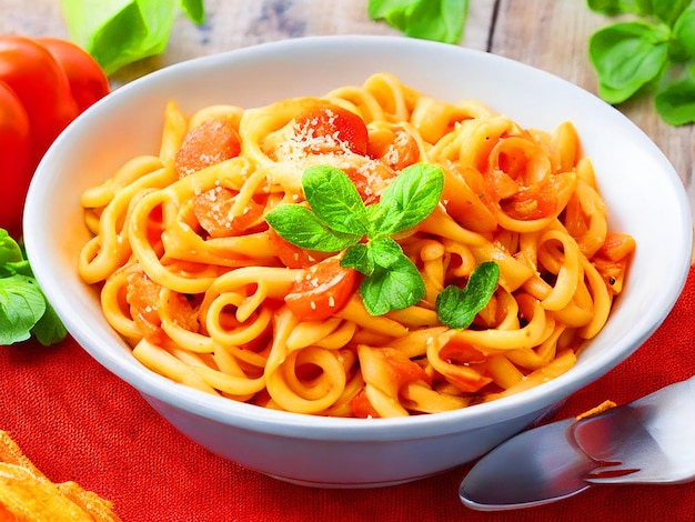 Pasta-Lebensmittel 4K-Bilder herunterladen