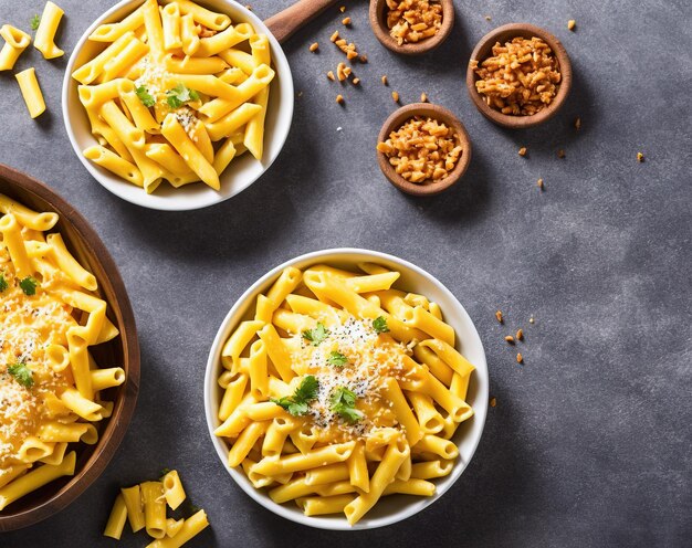 Pasta macarrones con queso