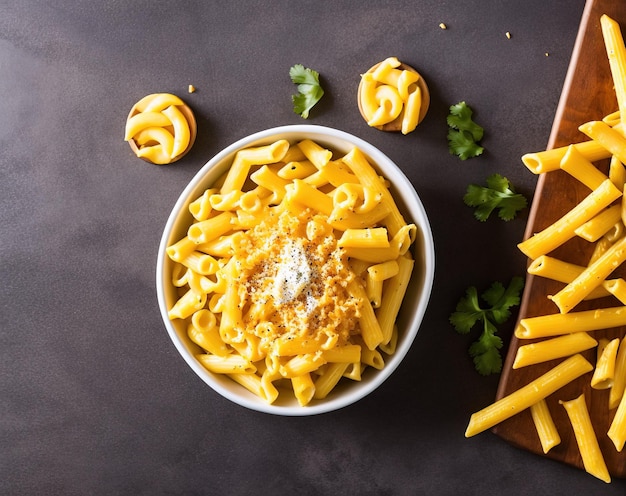 Pasta macarrones con queso