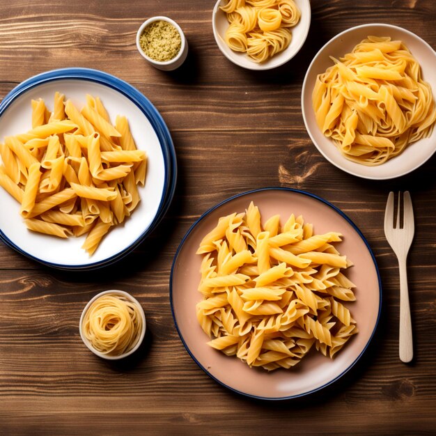 Pasta en un plato