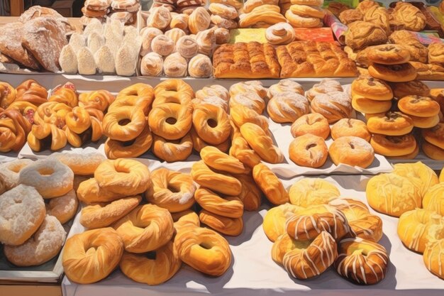 Pastéis fritando no mercado de São Paulo