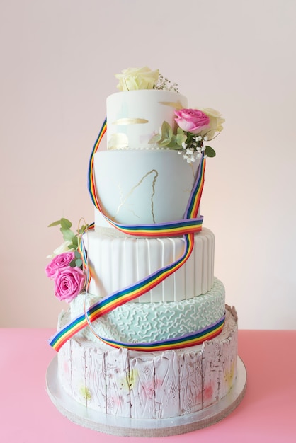 Pastel de boda LGBT