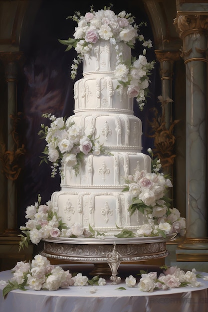 Pastel de Bodas