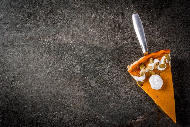 Pastel de calabaza picante