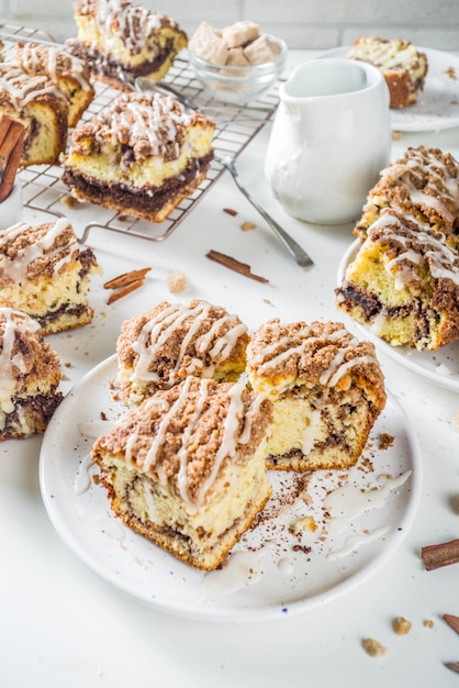 Pastel de canela Streusel